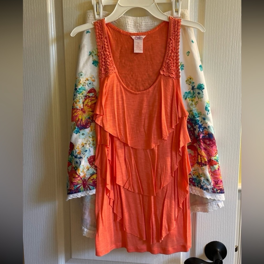 Candie’s Skirt and Top Set